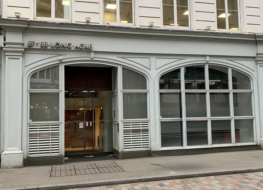 The company moves to bigger premises in London - Adair